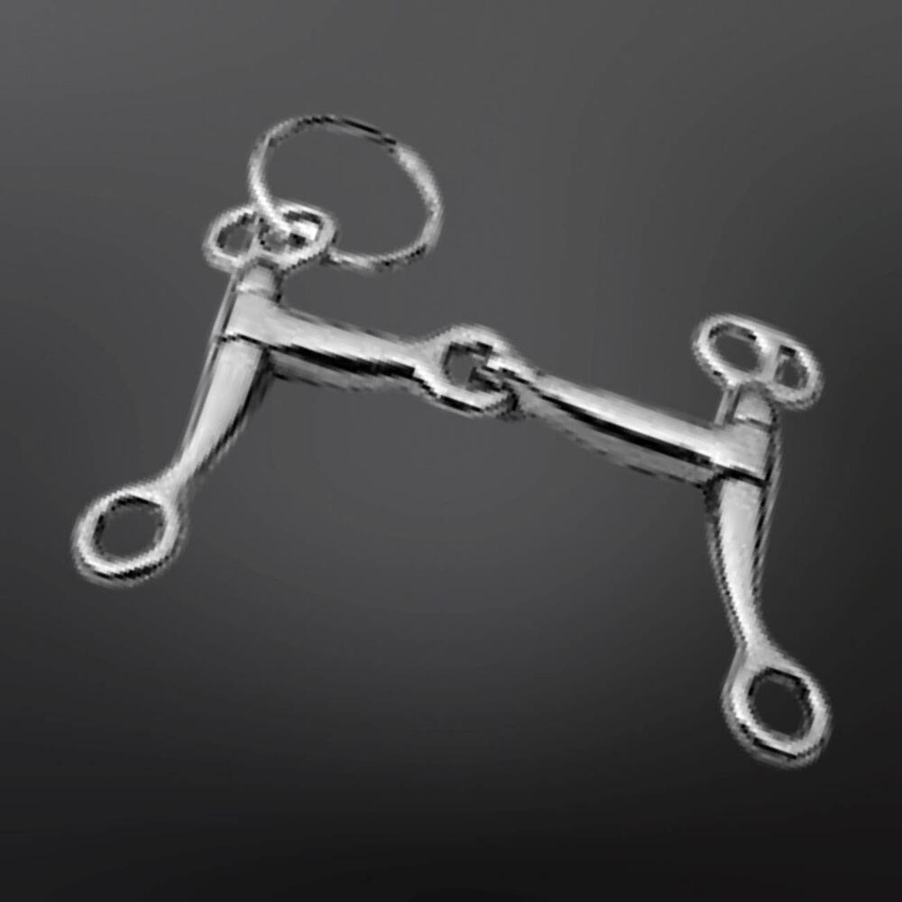 Western Curb Bit Keychain | Equestrian-Inspired | Polished Finish